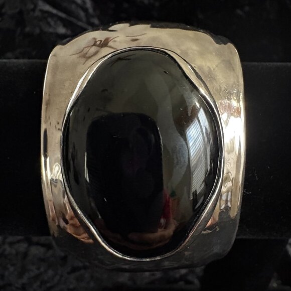 Silpada Designs Cuff bracelet with CHALCEDONY stone. B2043. Originally $329 - Picture 2 of 6